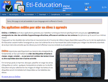 Tablet Screenshot of eti-education.net